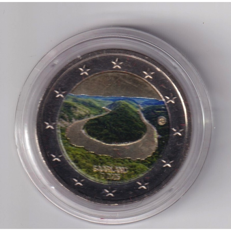  2€ Allemagne 2025 - Saarland – Méandre de la Sarre - en couleur - Type N°1