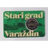 2€ Croatie 2024 - ville de Varaždin et sa forteresse - coincard BU