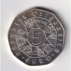 Autriche - 5 Euro 2014 - Nouvelle année - argent 2