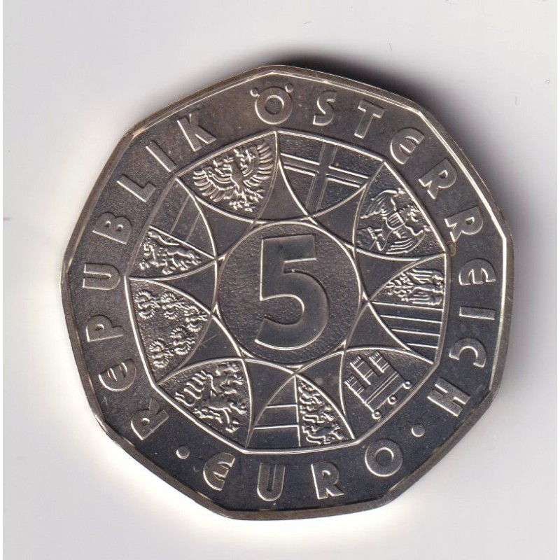 Autriche - 5 Euro 2014 - Nouvelle année - argent