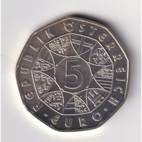 Autriche - 5 Euro 2014 - Nouvelle année - argent