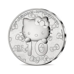 10 Euro 2024 - Hello Kitty - France - argent BE 2