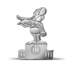 10 Euro 2024 - Astérix aux Jeux Olympiques - Forme Astérix - argent BE