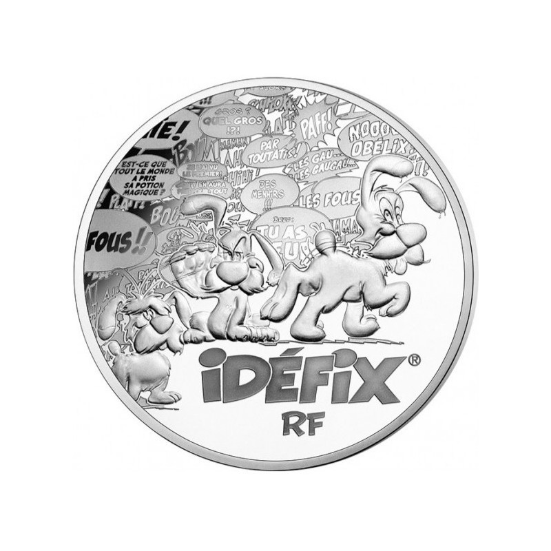 10 Euro 2019 - 60 ans Astérix - argent BE 