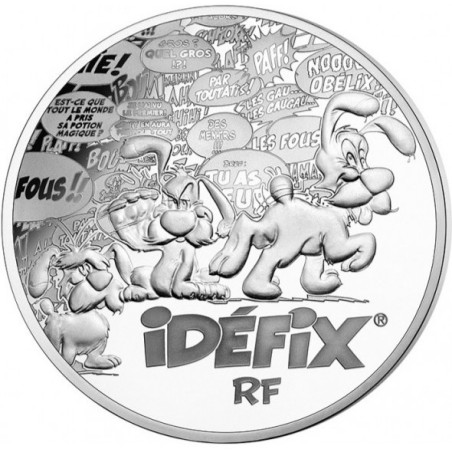 10 Euro 2019 - 60 ans Astérix - argent BE 