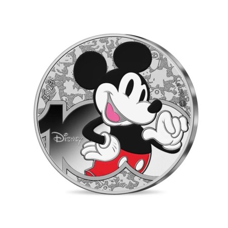 Set Duo Mickey 10 et 50 Euro 2023 - Disney 100e anniversaire - argent belle épreuve