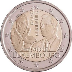 Luxembourg - 2 Euro 2018 - 175e anniversaire de la mort du grand-duc Guillaume Ier