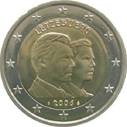 Luxembourg - 2 Euro 2006 - 25e anniversaire de l'héritier du trône
