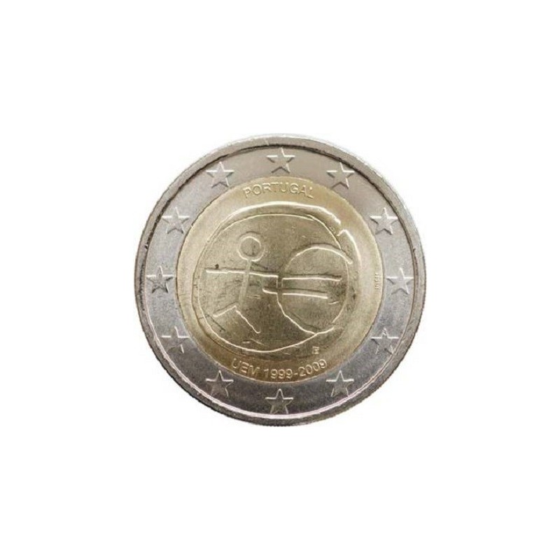 Portugal - 2 Euro 2009 - 10e anniversaire UEM