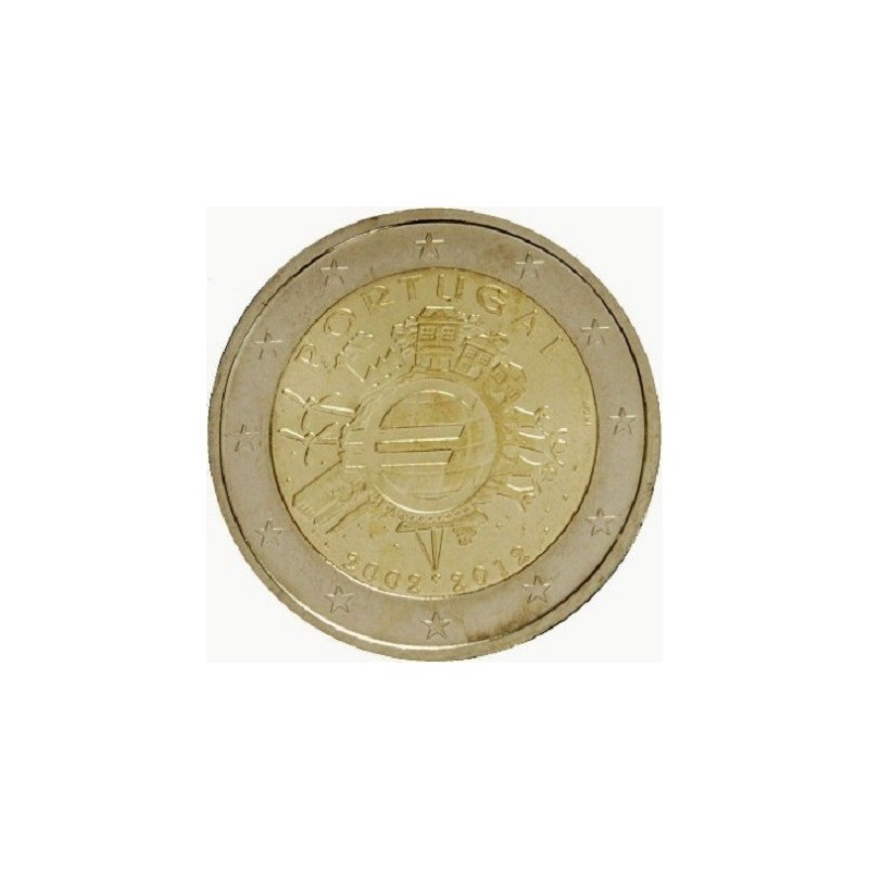 Portugal - 2 Euro 2012 - 10 ans de l'euro