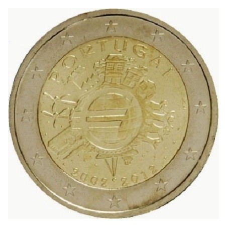 Portugal - 2 Euro 2012 - 10 ans de l'euro