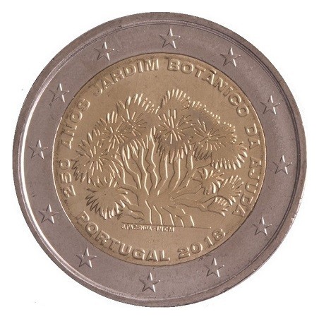 Portugal - 2 Euro 2018 - 250 ans du jardin botanique d'Ajuda à Lisbonne