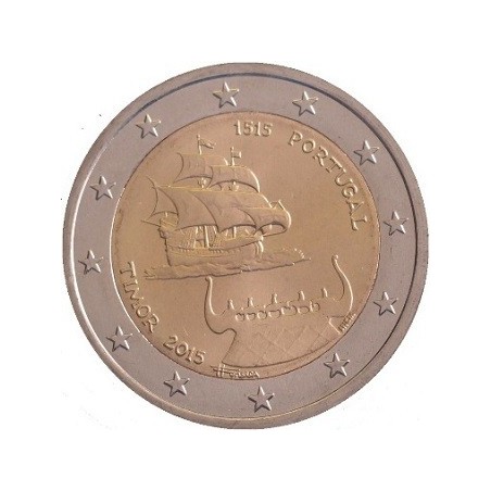 Portugal - 2 Euro 2015 - 500ème anniversaire du premier contact avec le Timor