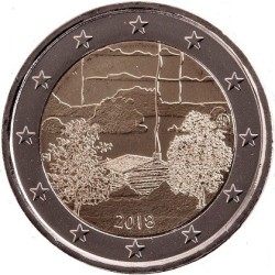 Finlande - 2 Euro 2018 - culture finlandaise du sauna