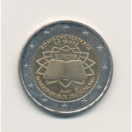  2€ Allemagne 2007 - Traité de Rome