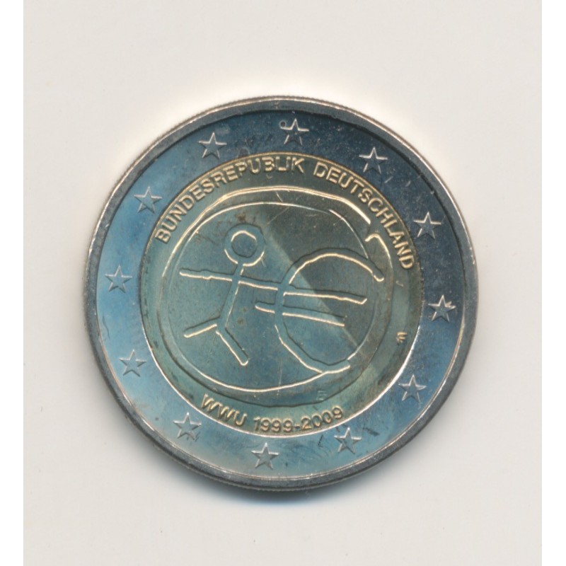  2€ Allemagne 2009 - 10e anniversaire UEM