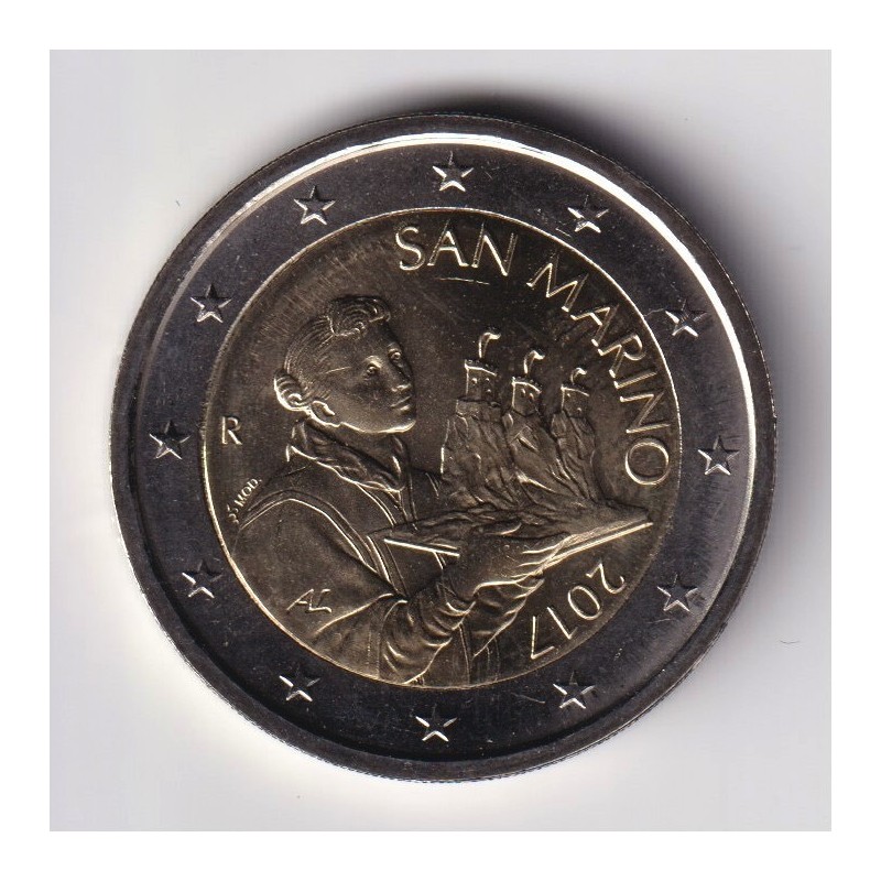 St marin - 2 Euro 2017 - UNC