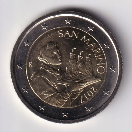 St marin - 2 Euro 2017 - UNC