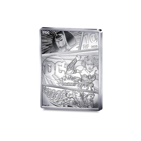 10 Euro 2025 - Wonder woman DC Comics - argent BE