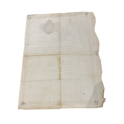 Passe-port Police - Département charente inférieure - La Rochelle/Lagord - 1832 2
