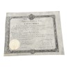 Diplome de Bachelier es lettres - Empire français - 1868