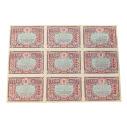 Dept88 - Planche 9 Billets nécessites - 50 Centimes 1920 - St Dié  2