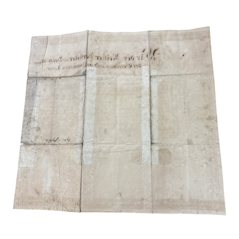 Diplôme Maçonnique - Allemand - 1810