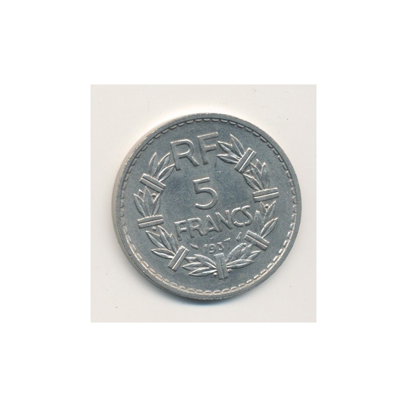5 Francs Lavrillier - 1937
