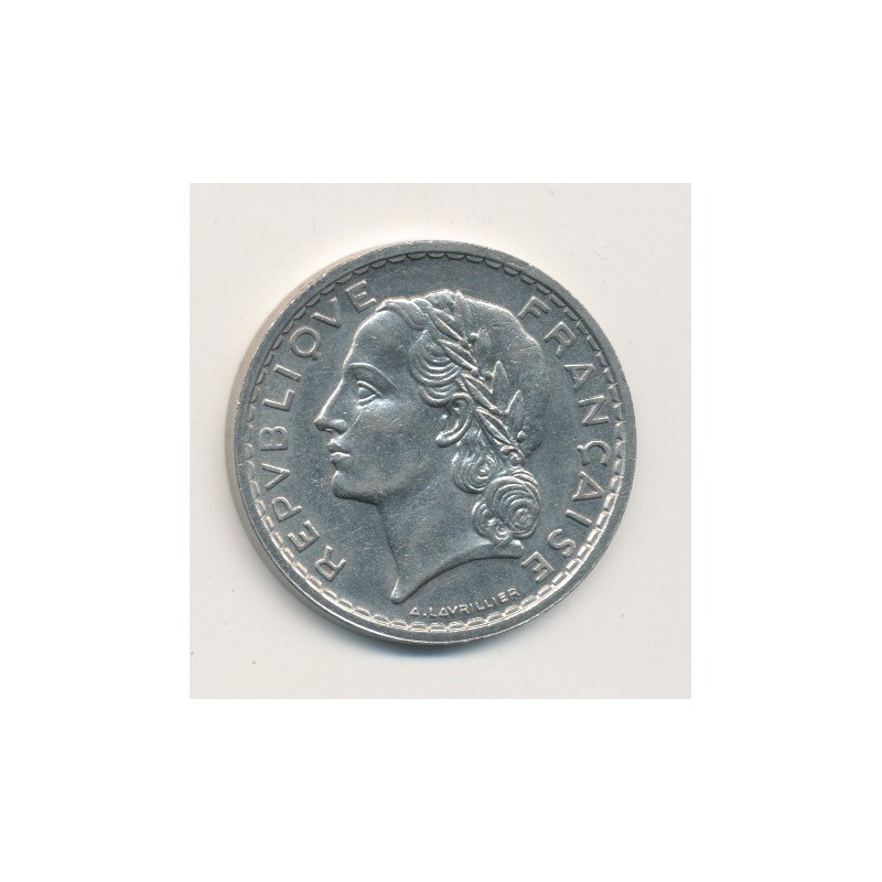 5 Francs Lavrillier - 1937