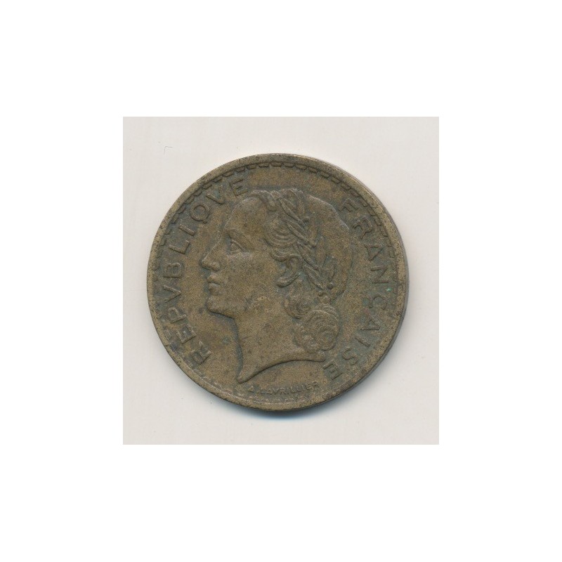 5 Francs Lavrillier - 1938