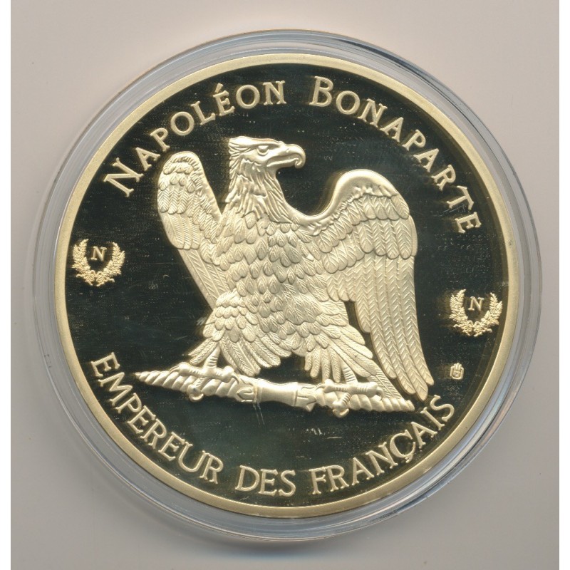 Médaille - Liberté - Coffret 4 Médailles - Collection Napoléon Bonaparte - couleur et insert swarovski - 70mm