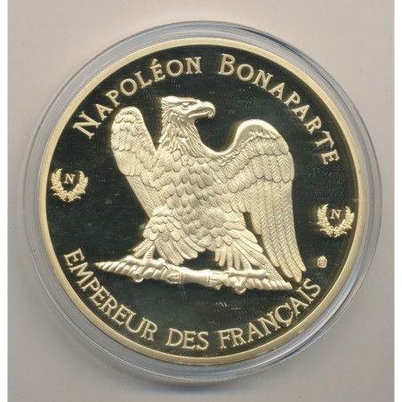 Médaille - Liberté - Coffret 4 Médailles - Collection Napoléon Bonaparte - couleur et insert swarovski - 70mm