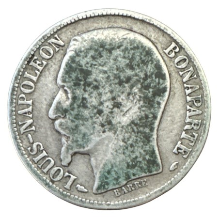 Louis Napoléon Bonaparte - 1 Franc - 1852 A Paris - B
