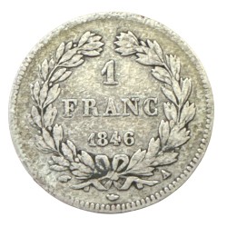 Louis Philippe I - 1 Franc - 1846 A Paris - B/TB 2