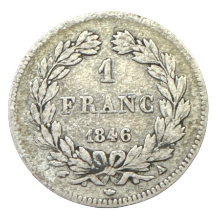 Louis Philippe I - 1 Franc - 1846 A Paris - B/TB