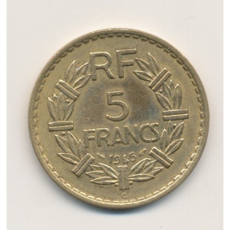 5 Francs Lavrillier - 1945 C