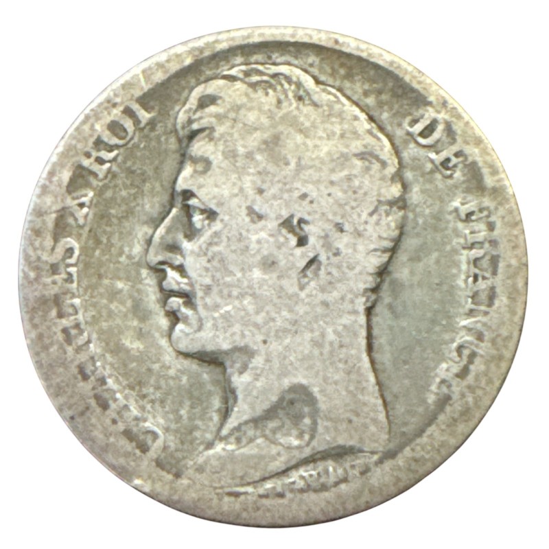 Charles X - 1 Franc - 1826 W Lille - B+