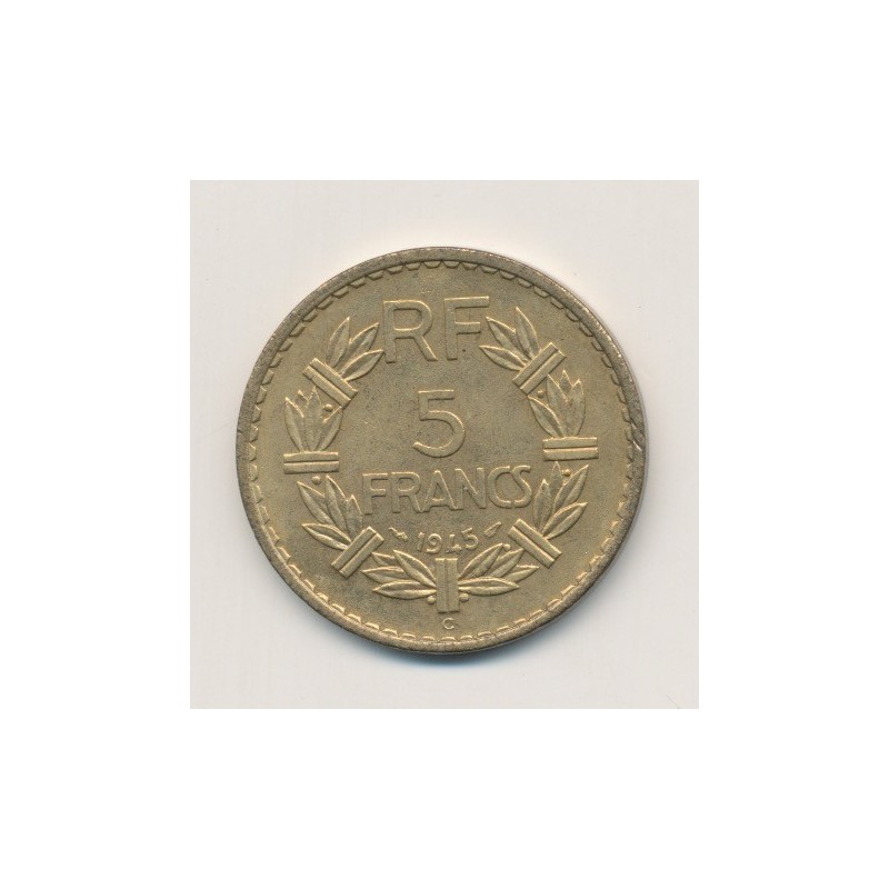 5 Francs Lavrillier - 1945 C