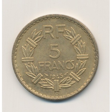 5 Francs Lavrillier - 1945 C