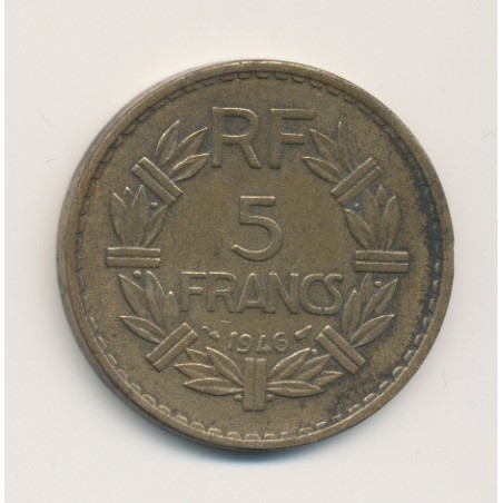 5 Francs Lavrillier - 1946