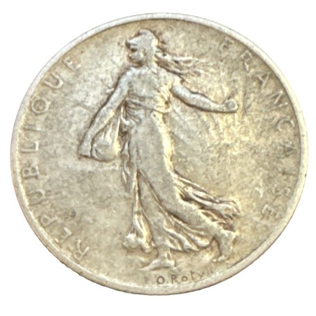 2 Francs Semeuse - 1908 - argent - TB+