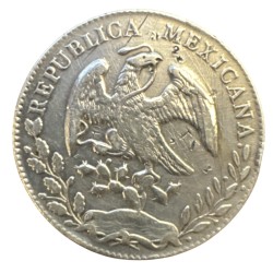 Mexique - 8 Reales 1881 Mo Mh Mexico - argent - TB/TB+ 2