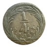 Mexique - 1/4 Real 1834 Mexico - aigle - cuivre - TB+