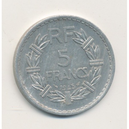 5 Francs Lavrillier - 1945