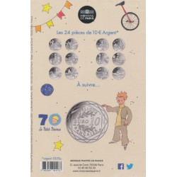 10 Euro 2016 - Petit Prince - La Rochelle - argent 2