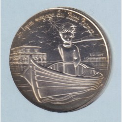 10 Euro 2016 - Le Petit Prince - N°3/24 - ballade en pinasse et oiseaux - le beau voyage du Petit prince - argent 2