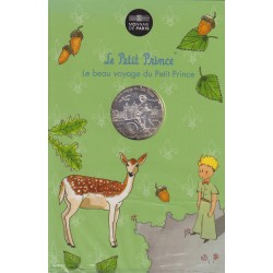 10 Euro 2016 - Le Petit Prince - N°5/24 - Visite les chateaux - le beau voyage du Petit prince - argent