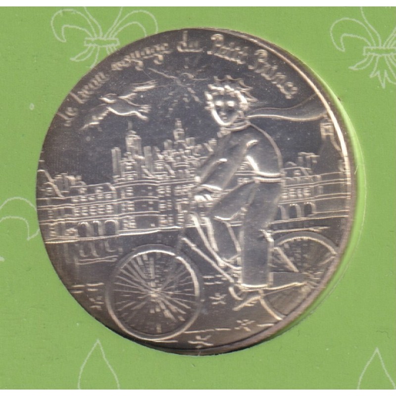 10 Euro 2016 - Le Petit Prince - N°5/24 - Visite les chateaux - le beau voyage du Petit prince - argent