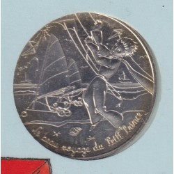 10 Euro 2016 - Le Petit Prince - N°6/24 - Fait du cerf volant - le beau voyage du Petit prince - argent 2