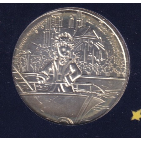 10 Euro 2016 - Le Petit Prince - N°7/24 - Visite Notre-dame - le beau voyage du Petit prince - argent
